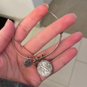 ALEX AND ANI Path Of Life Charm Bangle